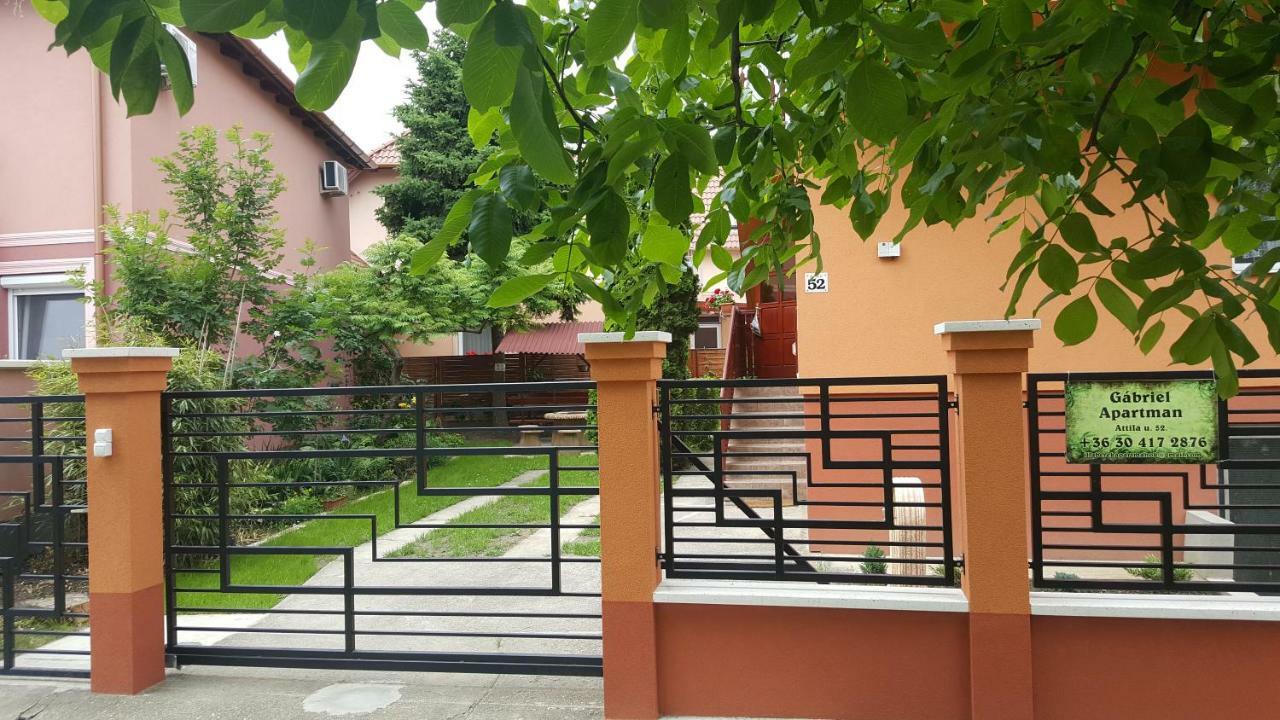 Apartamento Gábriel Apartman Hajdúszoboszló Exterior foto